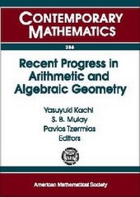 Abbildung von: Recent Progress in Arithmetic and Algebraic Geometry - American Mathematical Society
