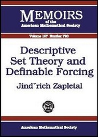 Abbildung von: Descriptive Set Theory and Definable Forcing - American Mathematical Society