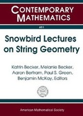 Bild: Snowbird Lectures on String Geometry - American Mathematical Society