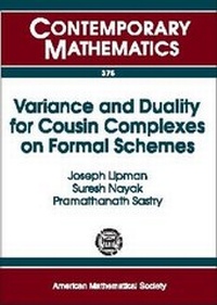 Abbildung von: Variance and Duality for Cousin Complexes on Formal Schemes - American Mathematical Society