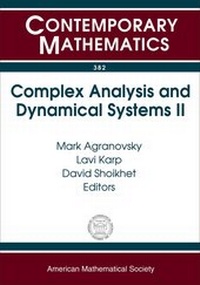 Abbildung von: Complex Analysis and Dynamical Systems II - American Mathematical Society