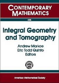 Abbildung von: Integral Geometry and Tomography - American Mathematical Society