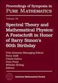 Cover: Spectral Theory and Mathematical Physics - American Mathematical Society