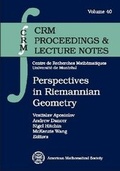 Bild: Perspectives in Riemannian Geometry - American Mathematical Society
