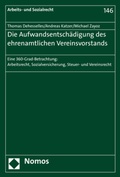 Cover: Die Aufwandsentsch&auml;digung des ehrenamtlichen Vereinsvorstands - Nomos
