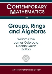 Abbildung von: Groups, Rings and Algebras - American Mathematical Society