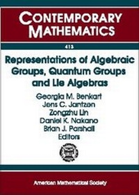Abbildung von: Representations of Algebraic Groups, Quantum Groups, and Lie Algebras - American Mathematical Society
