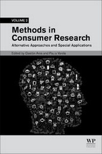 Enlarge image Cover: Methods in Consumer Research, Volume 2 - Woodhead Publishing Ltd