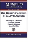 Cover: The Hilbert Function of a Level Algebra - American Mathematical Society