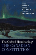 Cover: The Oxford Handbook of the Canadian Constitution - Oxford University Press Inc
