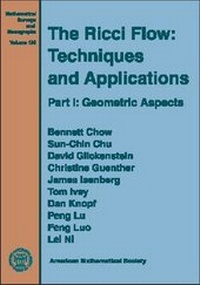 Abbildung von: The Ricci Flow: Techniques and Applications - American Mathematical Society