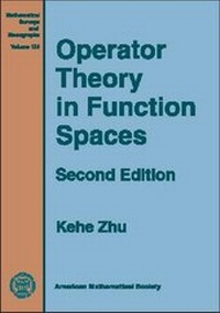 Abbildung von: Operator Theory in Function Spaces - American Mathematical Society