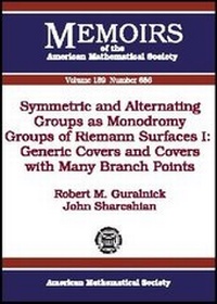 Abbildung von: Symmetric and Alternating Groups as Monodromy Groups of Riemann Surfaces, Volume 1 - American Mathematical Society