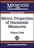 Cover: Metric Properties of Harmonic Measures - American Mathematical Society