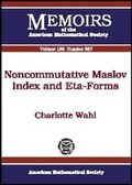 Bild: Noncommutative Maslov Index and Eta-forms - American Mathematical Society
