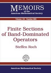 Enlarge image Cover: Finite Sections of Band-dominated Operators - American Mathematical Society