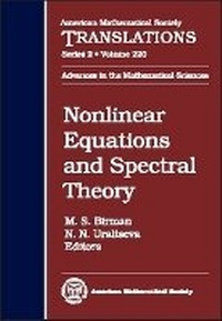 Enlarge image Cover: Nonlinear Equations and Spectral Theory - American Mathematical Society
