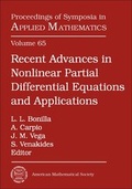 Cover: Recent Advances in Nonlinear Partial Differential Equations and Applications - American Mathematical Society