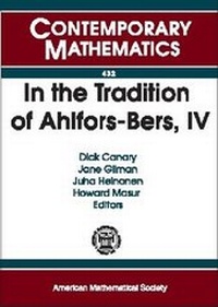 Abbildung von: In the Tradition of Ahlfors-Bers, Volume 4 - American Mathematical Society