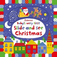 Enlarge image Cover: Baby's Very First Slide and See Christmas - Usborne Publishing Ltd