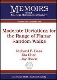 Enlarge image Cover: Moderate Deviations for the Range of Planar Random Walks - American Mathematical Society