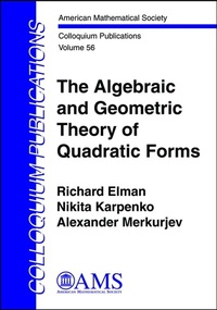 Abbildung von: The Algebraic and Geometric Theory of Quadratic Forms - American Mathematical Society