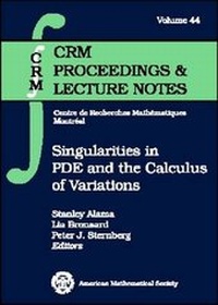 Abbildung von: Singularities in PDE and the Calculus of Variations - American Mathematical Society