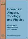 Cover: Operads in Algebra, Topology and Physics - American Mathematical Society
