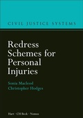 Cover: Redress Schemes for Personal Injuries - Hart/Beck