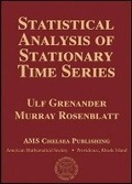 Cover: Statistical Analysis of Stationary Time Series - American Mathematical Society