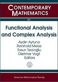 Enlarge image Cover: Functional Analysis and Complex Analysis - American Mathematical Society