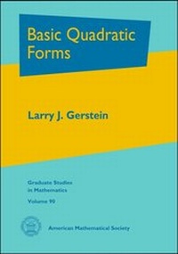 Abbildung von: Basic Quadratic Forms - American Mathematical Society