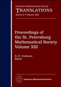Cover: Proceedings of the St. Petersburg Mathematical Society, Volume 13 - American Mathematical Society
