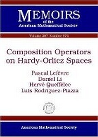 Enlarge image Cover: Composition Operators on Hardy-Morosov Theorem - American Mathematical Society