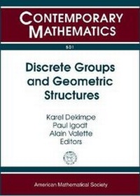 Abbildung von: Discrete Groups and Geometric Structures - American Mathematical Society