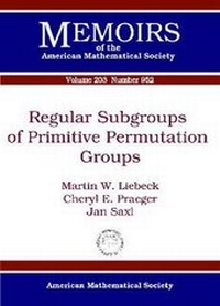Abbildung von: Regular Subgroups of Primitive Permutation Groups - American Mathematical Society
