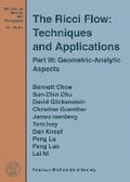 Cover: The Ricci Flow: Techniques and Applications - American Mathematical Society