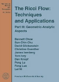 Enlarge image Cover: The Ricci Flow: Techniques and Applications - American Mathematical Society