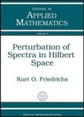 Cover: Perturbation of Spectra in Hilbert Space - American Mathematical Society