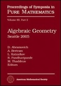Cover: Algebraic Geometry - American Mathematical Society