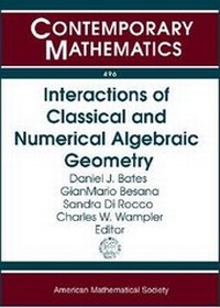 Abbildung von: Interactions of Classical and Numerical Algebraic Geometry - American Mathematical Society
