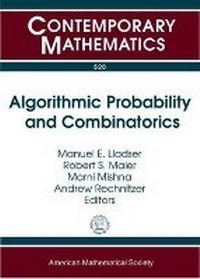 Enlarge image Cover: Algorithmic Probability and Combinatorics - American Mathematical Society