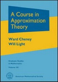 Abbildung von: A Course in Approximation Theory - American Mathematical Society