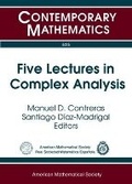 Cover: Five Lectures in Complex Analysis - American Mathematical Society