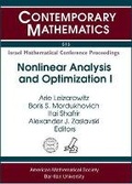 Cover: Nonlinear Analysis and Optimization I - American Mathematical Society
