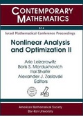 Cover: Nonlinear Analysis and Optimization II - American Mathematical Society
