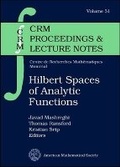 Cover: Hilbert Spaces of Analytic Functions - American Mathematical Society
