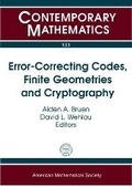 Cover: Error-Correcting Codes, Finite Geometries and Cryptography - American Mathematical Society