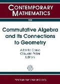 Cover: Commutative Algebra and Its Connections to Geometry - American Mathematical Society