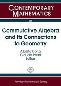 Abbildung von: Commutative Algebra and Its Connections to Geometry - American Mathematical Society